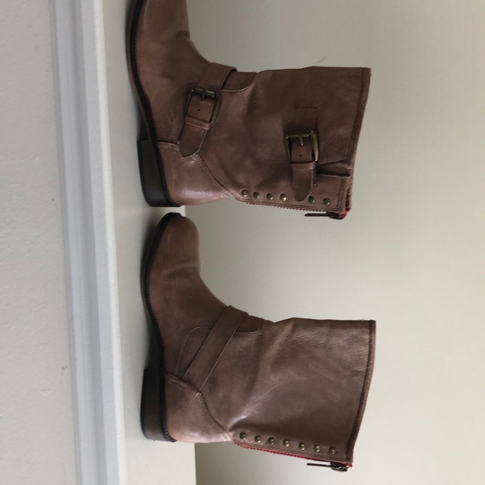 Steve Madden Mid-calf Leather Boots